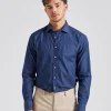 Fitted Body Denim Mørkeblå
