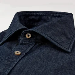 Fitted Body Denim Mørkeblå
