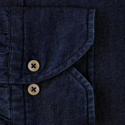 Fitted Body Denim Mørkeblå