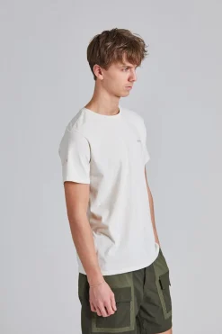 Fitz Roy Icon Responsibili-Tee Birch White