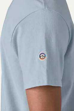 Fitz Roy Icon Responsibili-Tee Fleck Blue