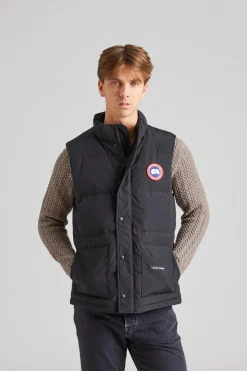 Freestyle Crew Vest Black
