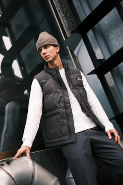 Freestyle Crew Vest Black Disc Volcano