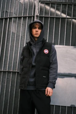Freestyle Crew Vest Black