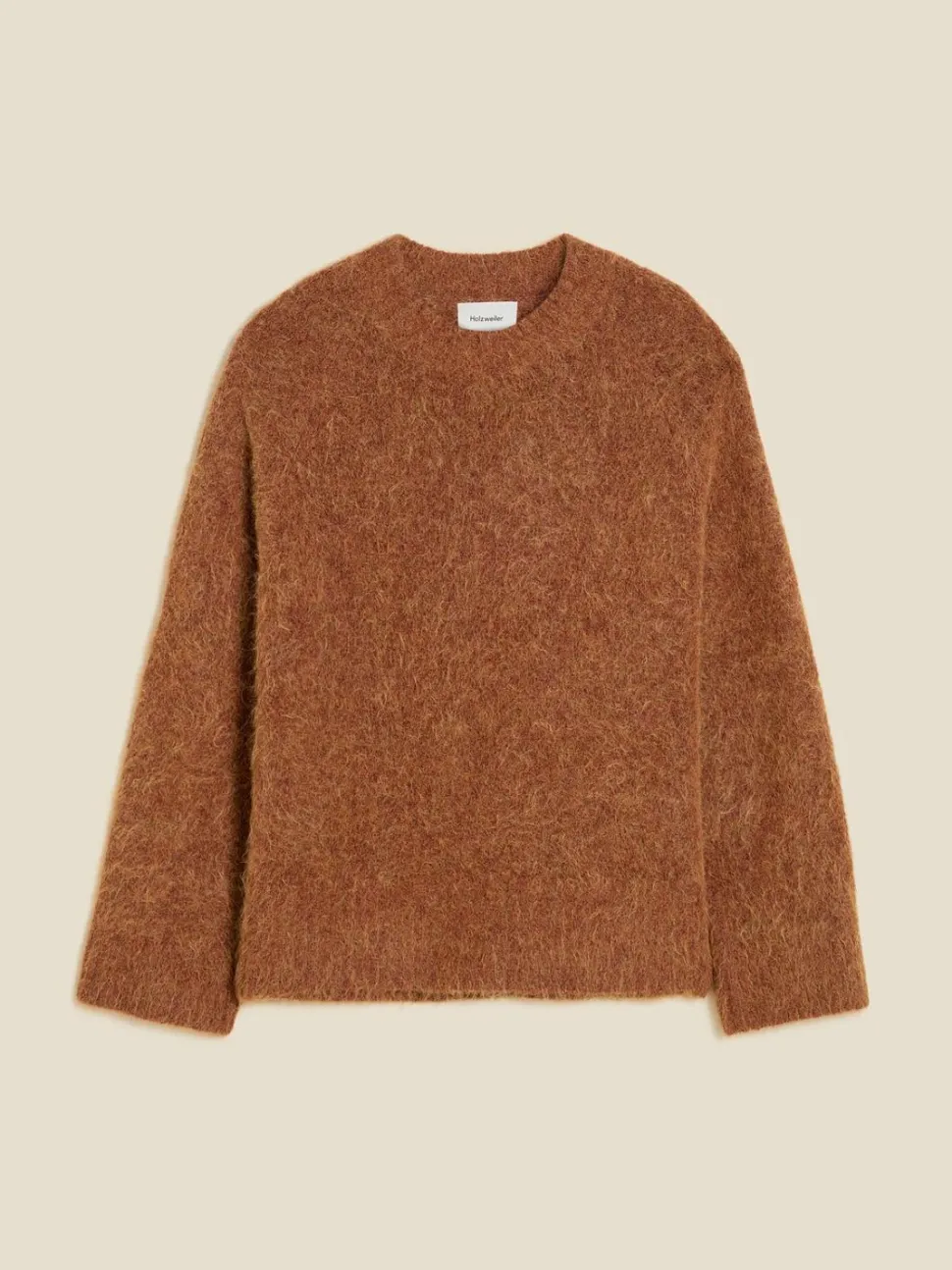 Fure Fluffy Sweater Red Mix