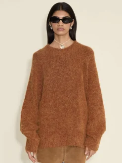 Fure Fluffy Sweater Red Mix