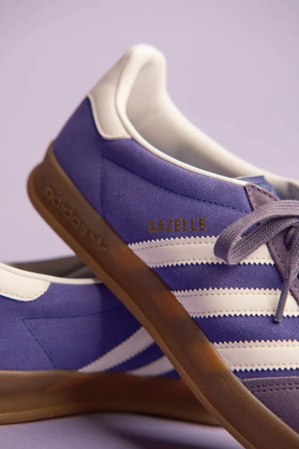 Gazelle Indoor W Purple/White