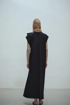 Gelene Constructed Dress Black