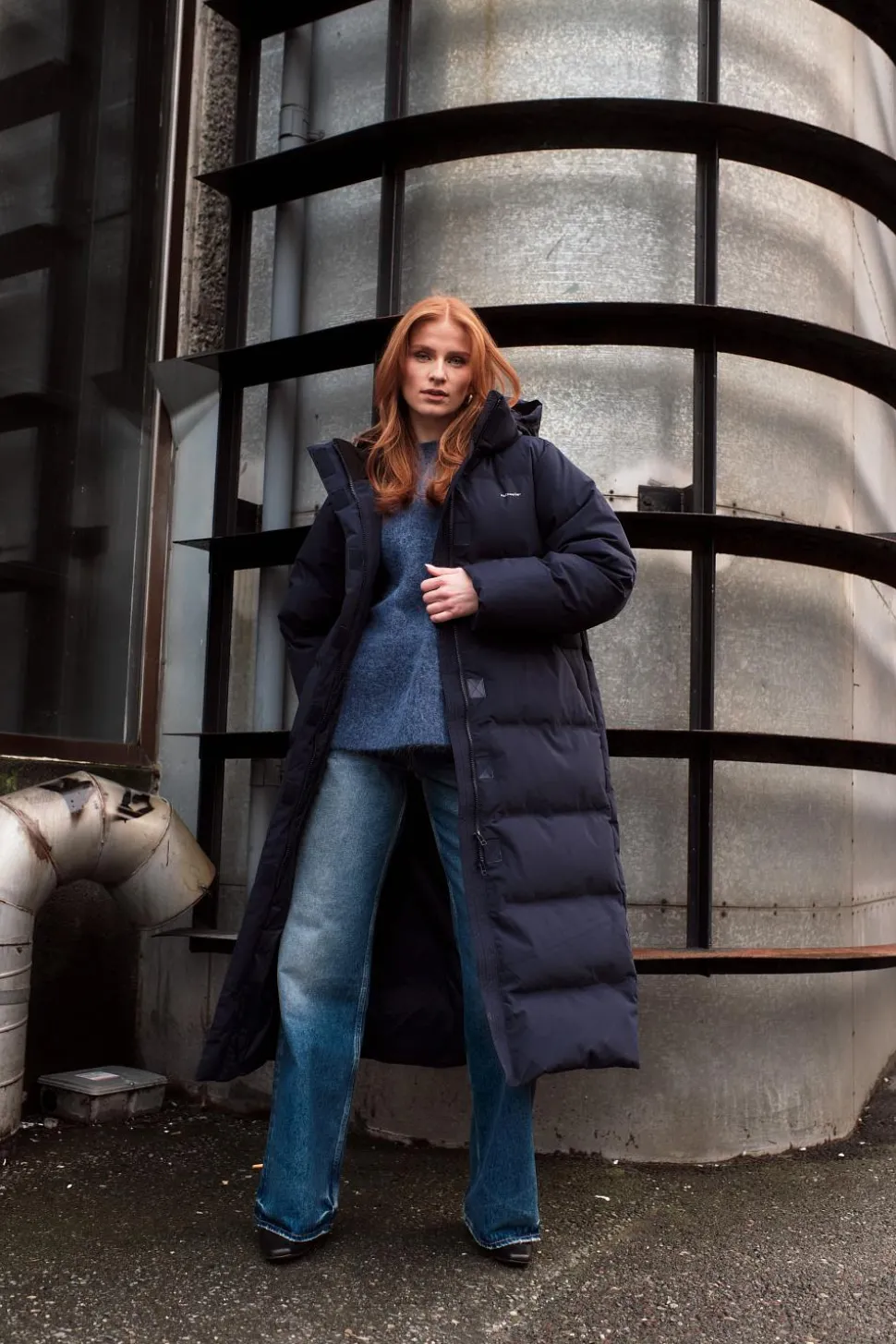 Glittertind Down Jacket Dk Navy