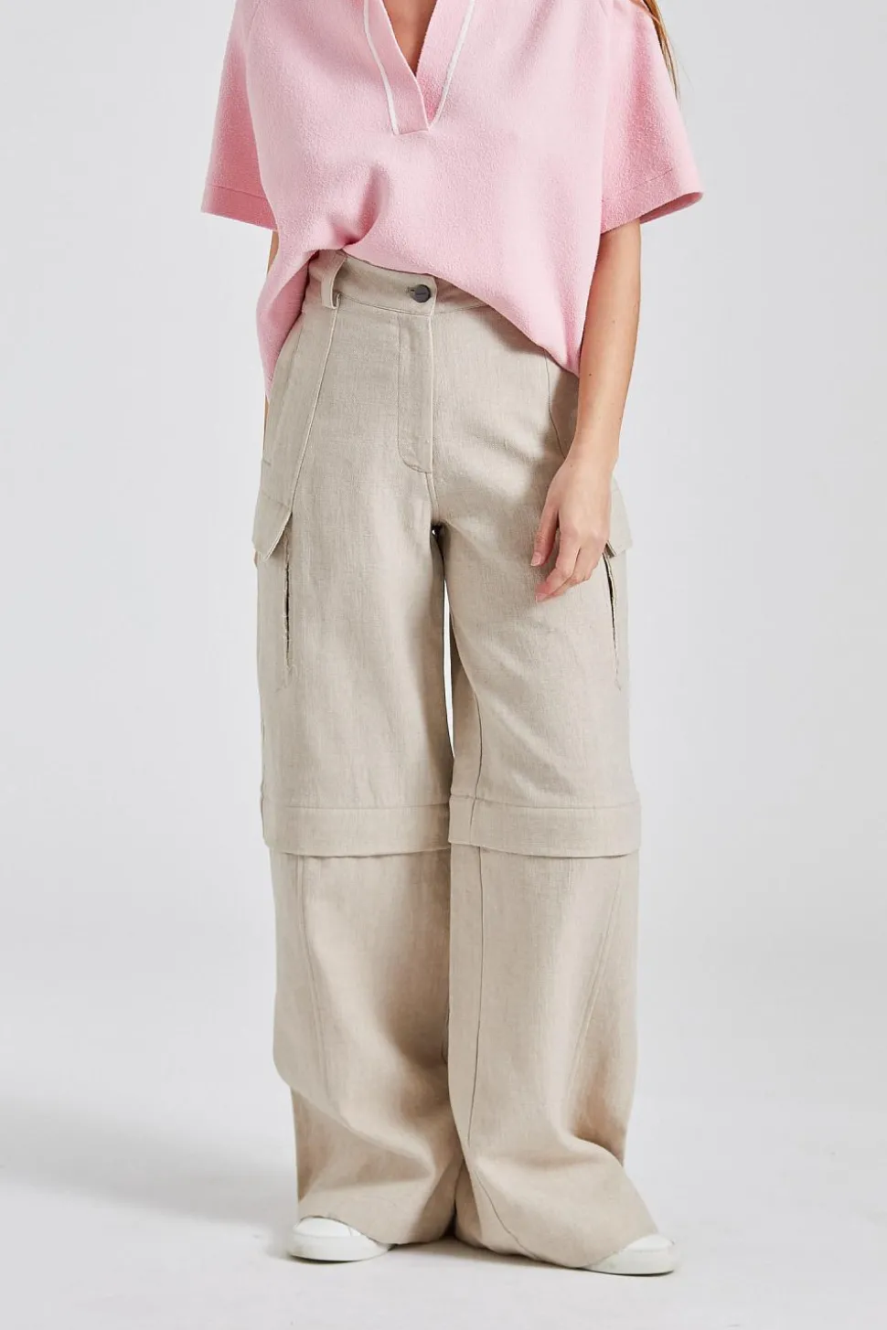 Gorti Linen Trousers Sand
