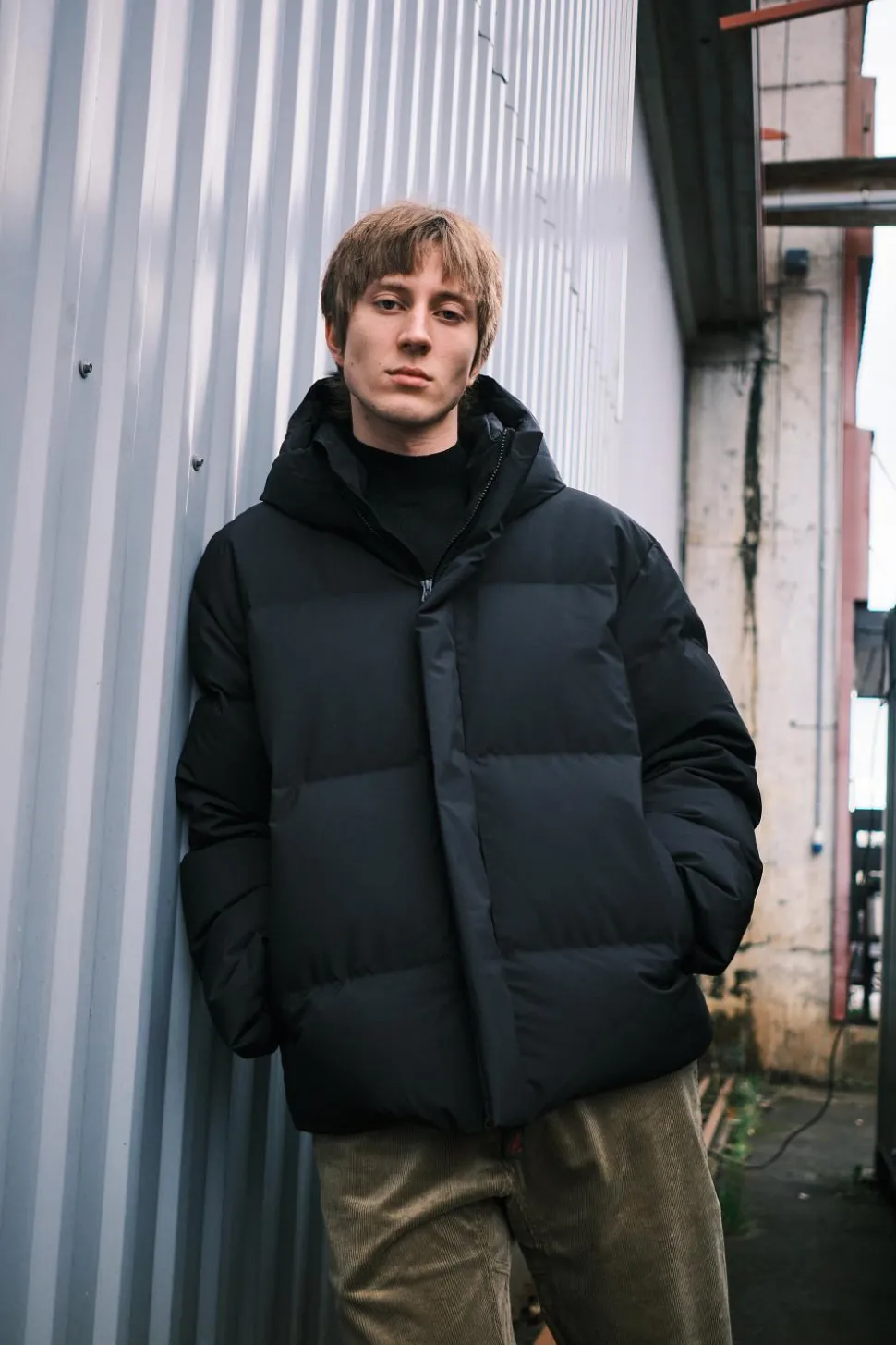 Grotli Down Jacket Black
