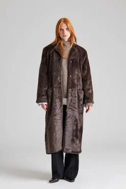 Haga Coat Brown