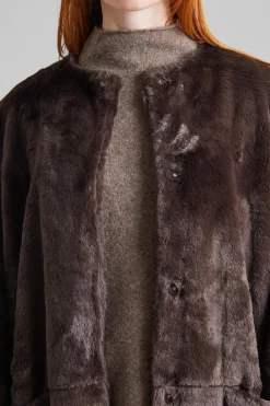 Haga Coat Brown