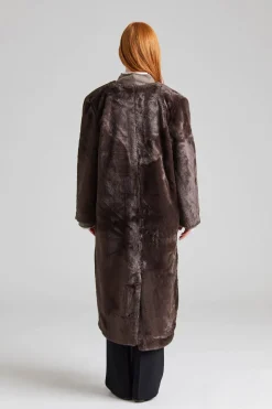 Haga Coat Brown