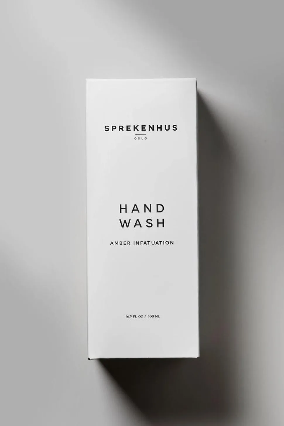 Hand Wash Glass Edition 500ml - Amber Infatuation