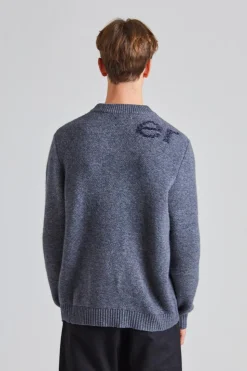 Haza Logo Crew Grey Mix