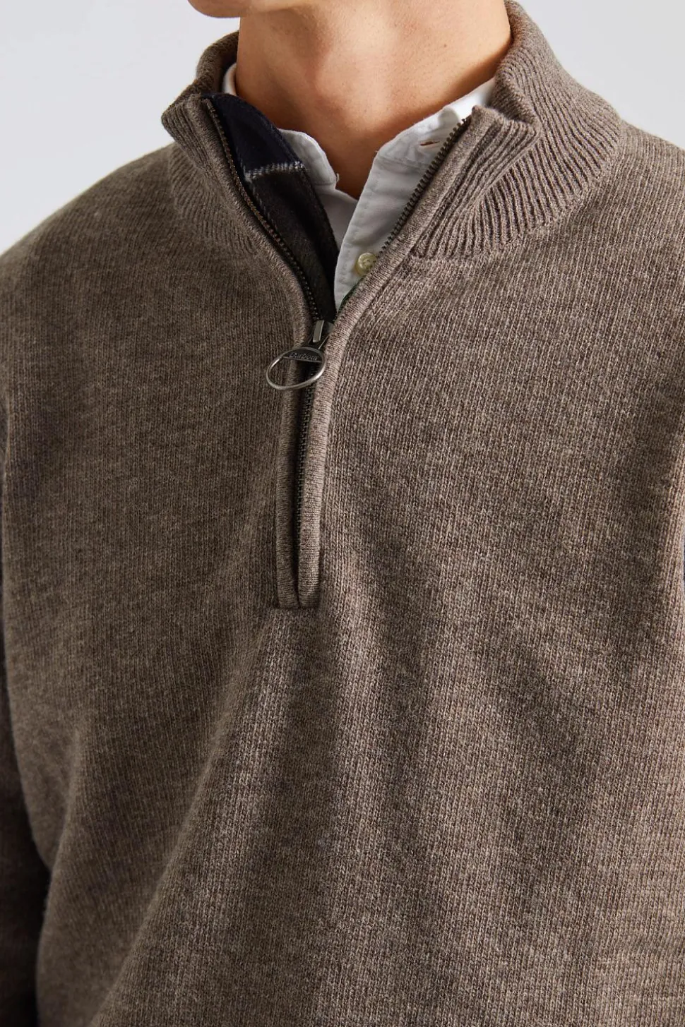 Holden Half Zip Military Marl