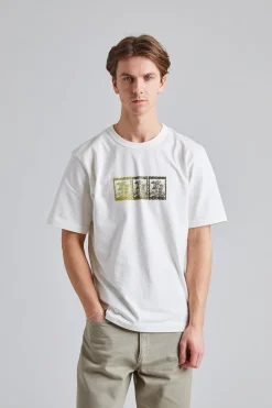 Holger Post Stamp Print T-Shirt White