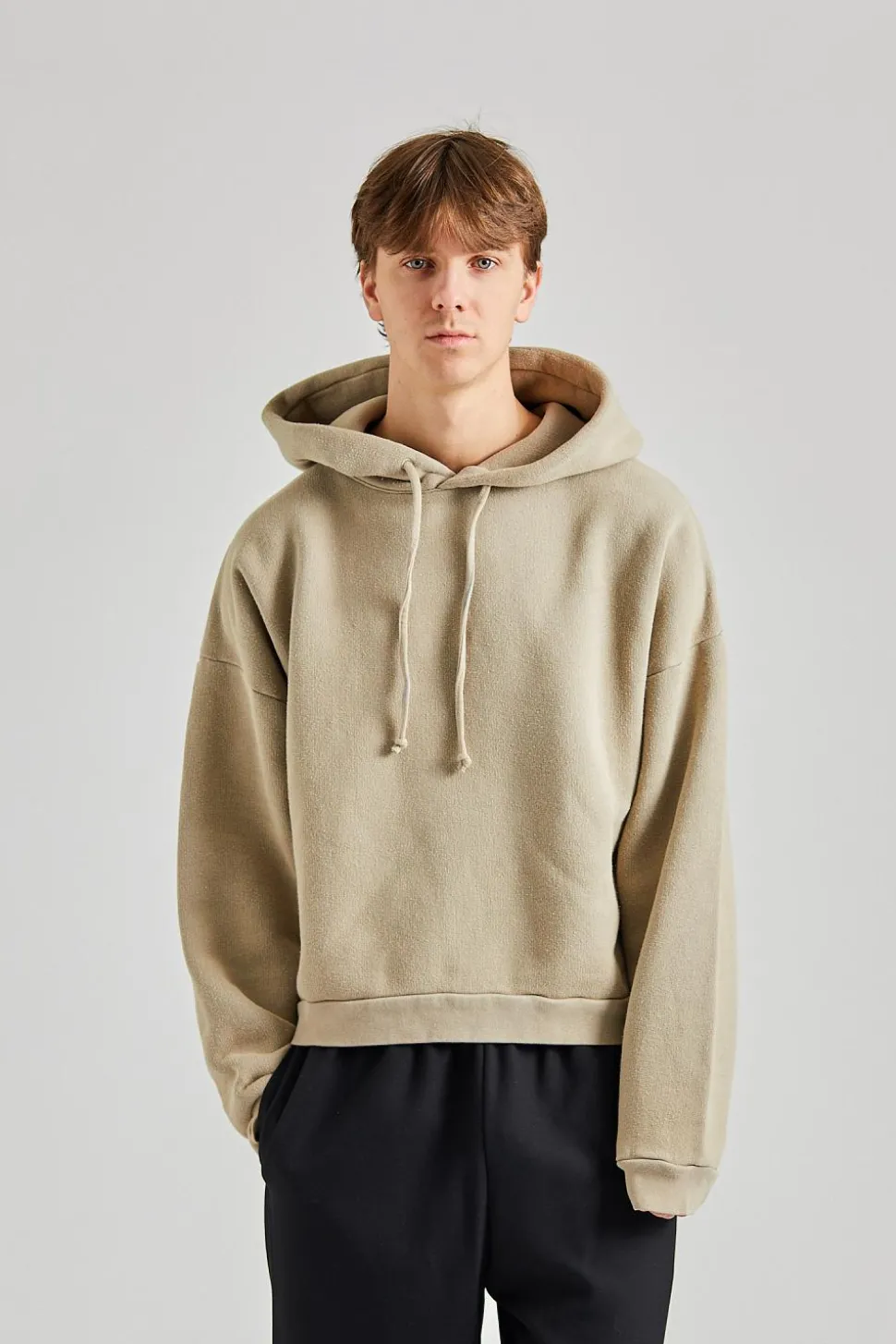 Hooded Sweater Concrete Grey FN-UX-SWEA000019