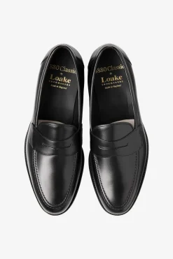 Hornbeam Calf Saddle Loafer Black