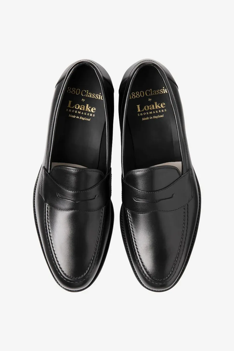 Hornbeam Calf Saddle Loafer Black