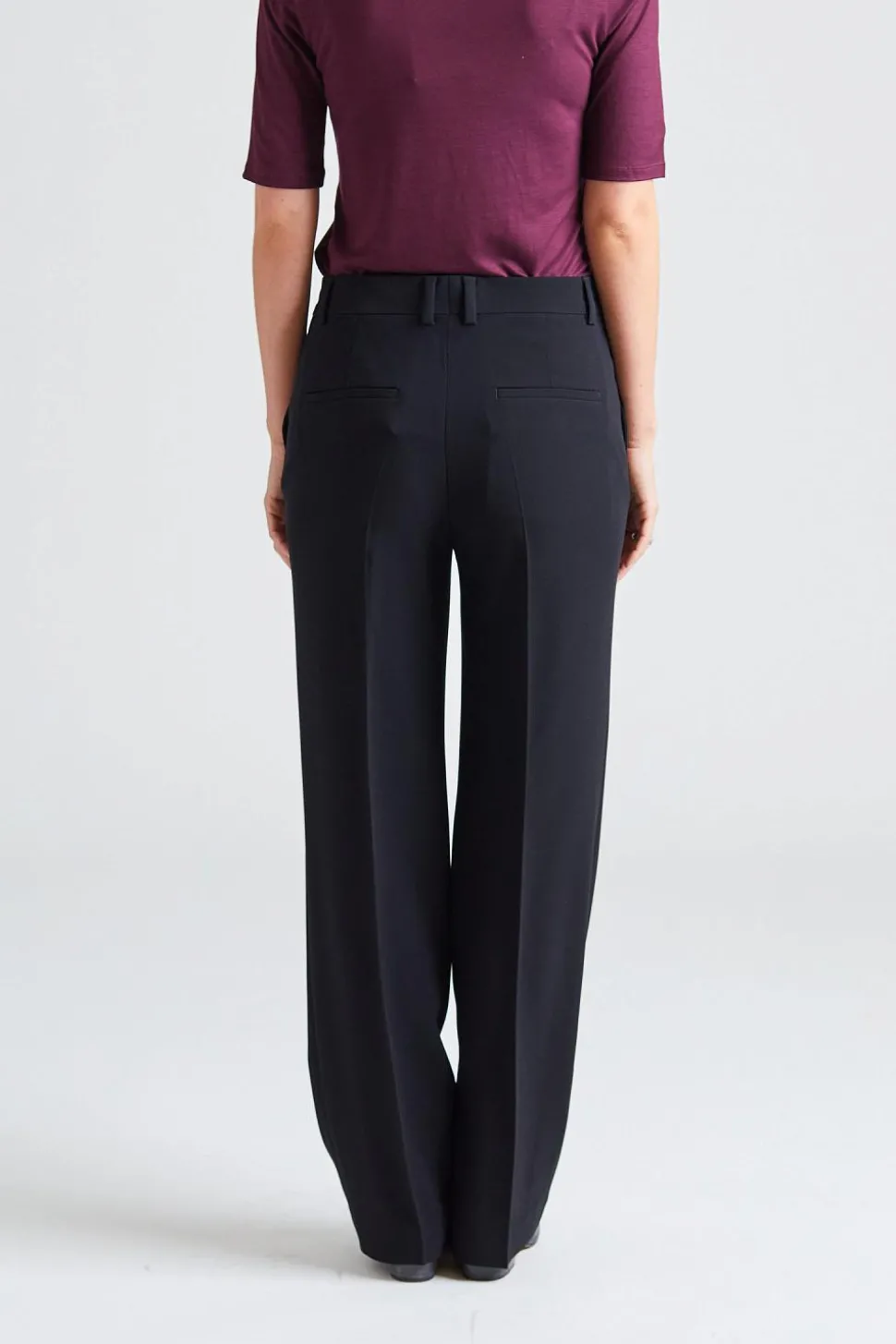 Hutton Trouser Black