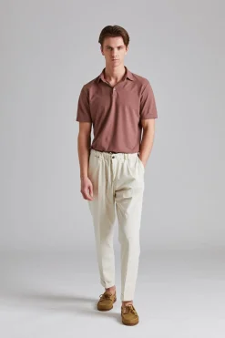 Ice Cotton Polo Shirt Malva