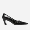 Iggy Black Croco Leather
