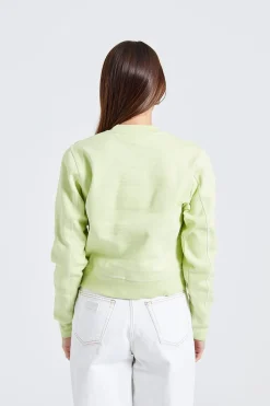 Isoli Ganni Rock Sweatshirt Lily Green