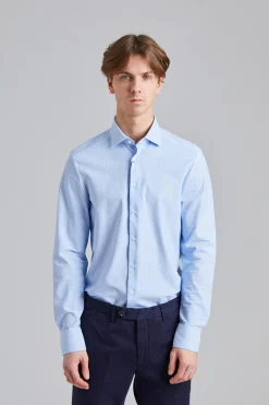 Jersey Shirt LIght Blue Check