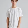 Johannes Organic Norse Logo Print T-Shirt White