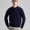 Jonas Cotton Sweater Dk Navy