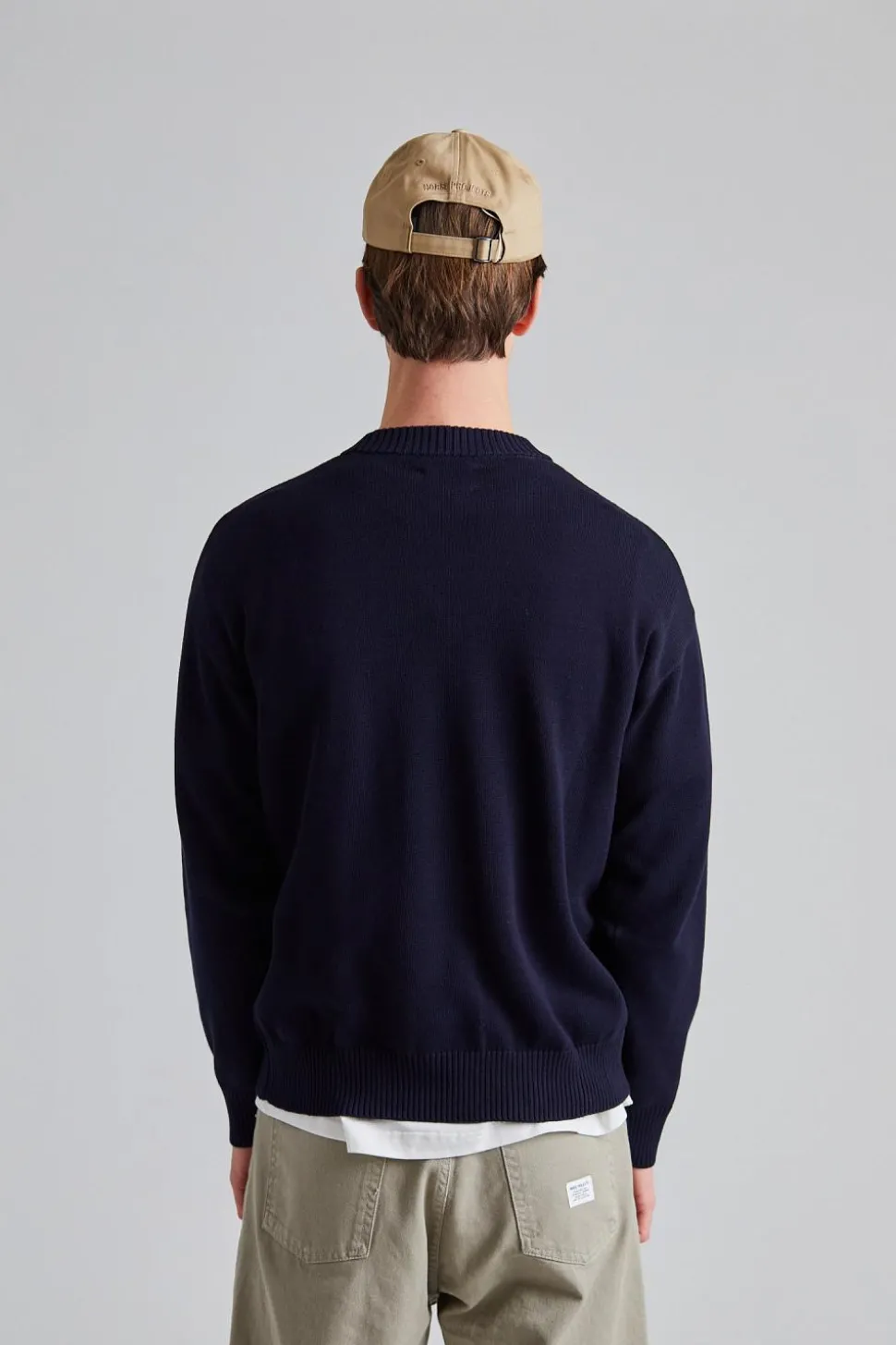 Jonas Cotton Sweater Dk Navy