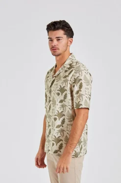 Katie Scott Camp Collar Shirt White