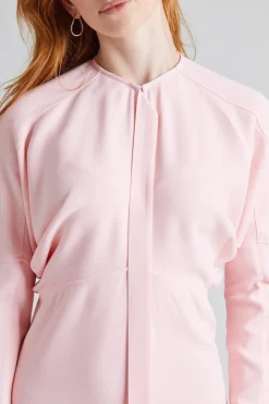 Keyhole Dolman Midi Dress Candyfloss