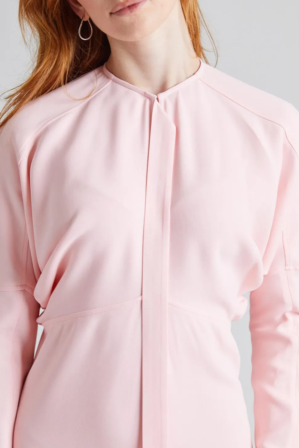 Keyhole Dolman Midi Dress Candyfloss