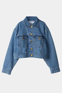 Kirsten Cropped Vintage Blue