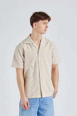 La Chemise Carreaux Beige