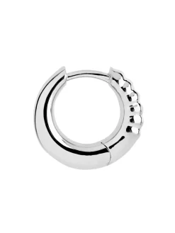 Laid Back 8 Huggie Silver HP