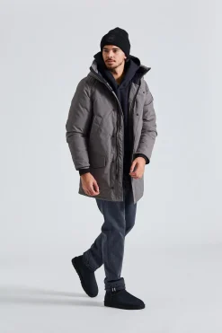 Langford Parka CR Blac Disc Coastal Grey