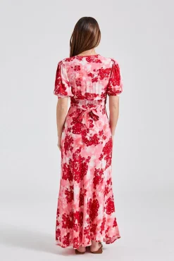Las Mayas Midi Dress Rosella Floral