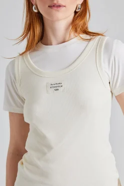 Layered T-Shirt Off White FN-WN-TSHI000709