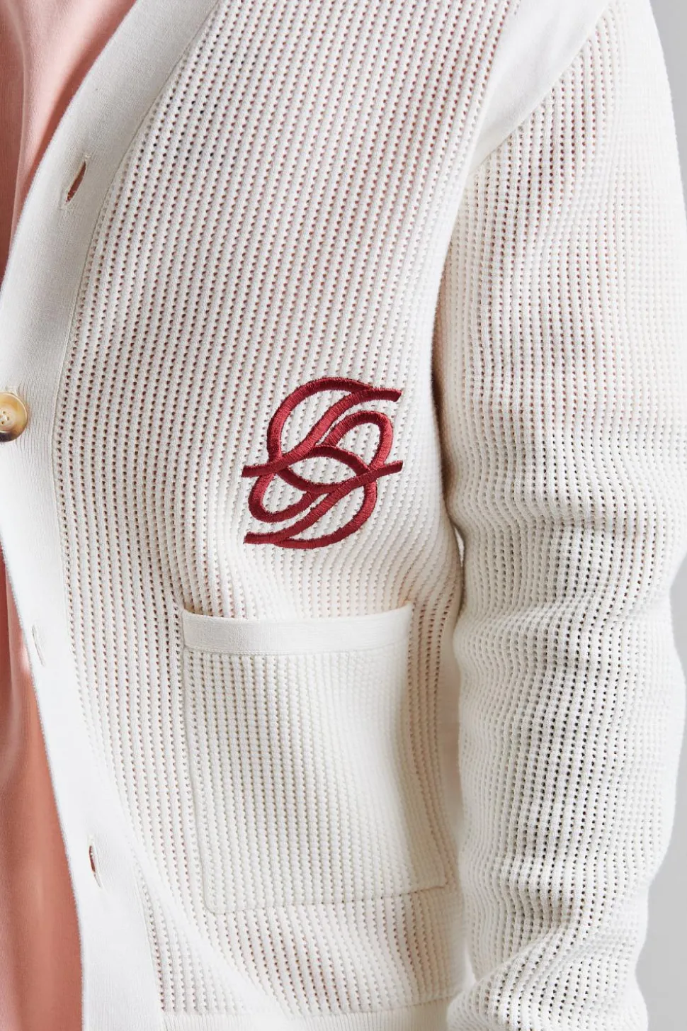 Le Cardigan Monogramme Cream