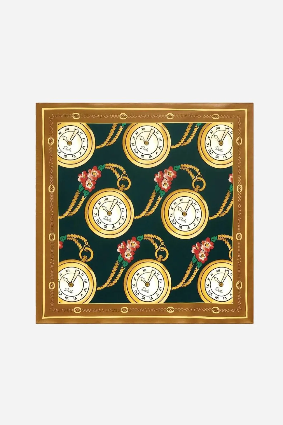 Le Foulard Gousset Dark Green