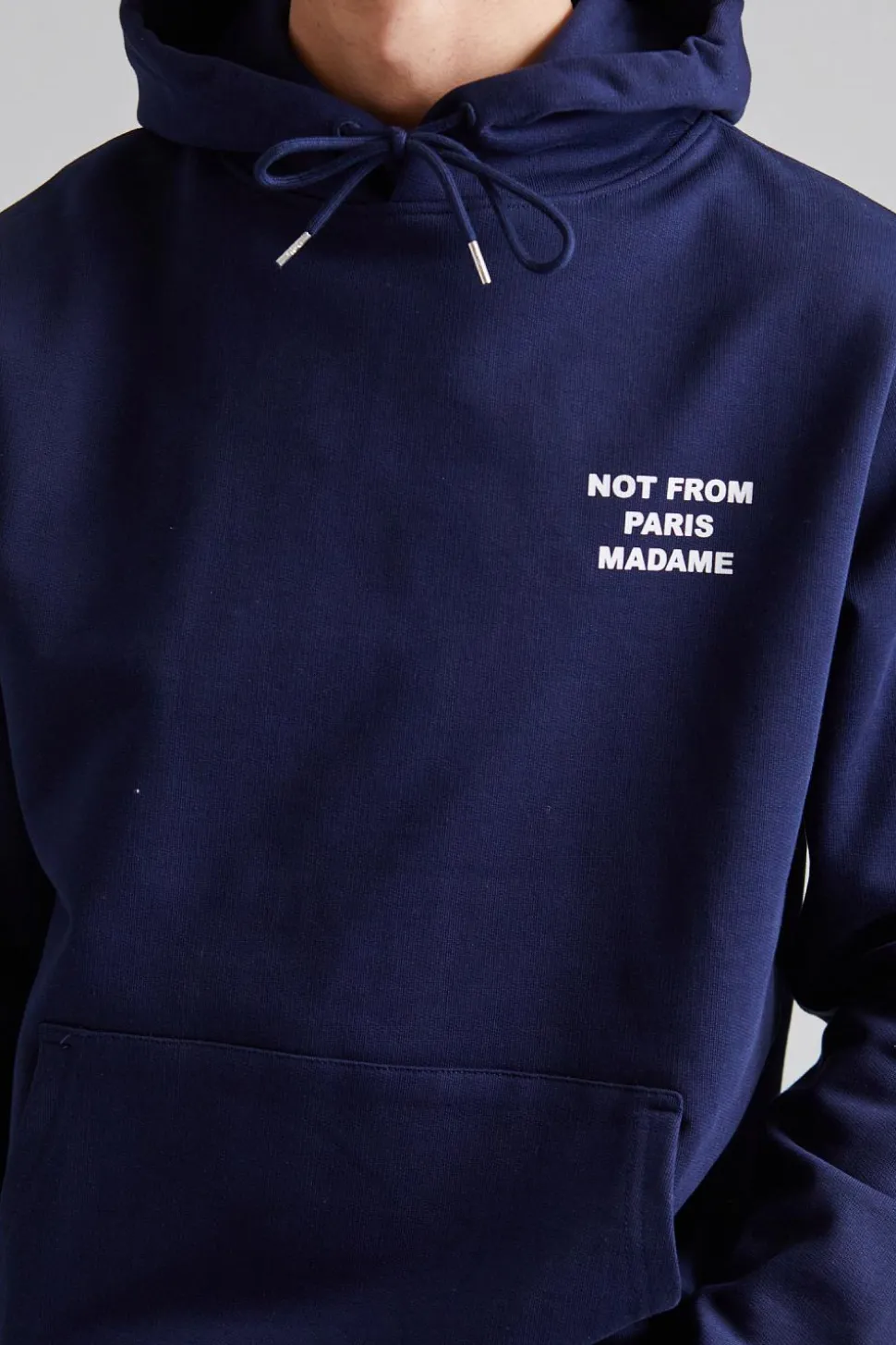 Le Hoodie Slogan Navy
