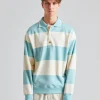 Le Polo Drôle Rayé Blue