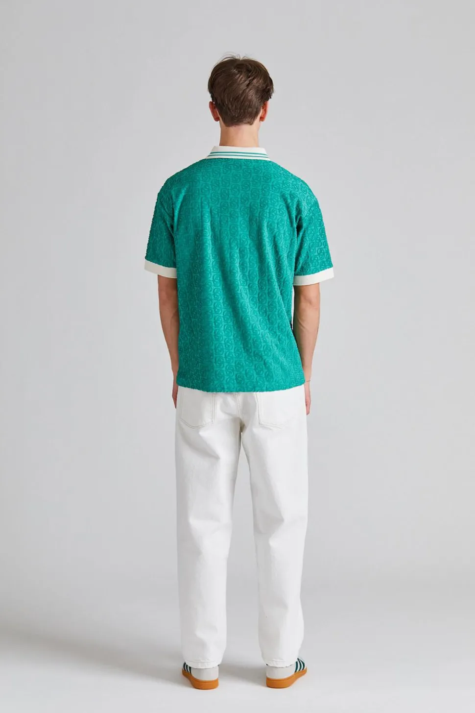 Le Polo Monogramme MC Emeraude
