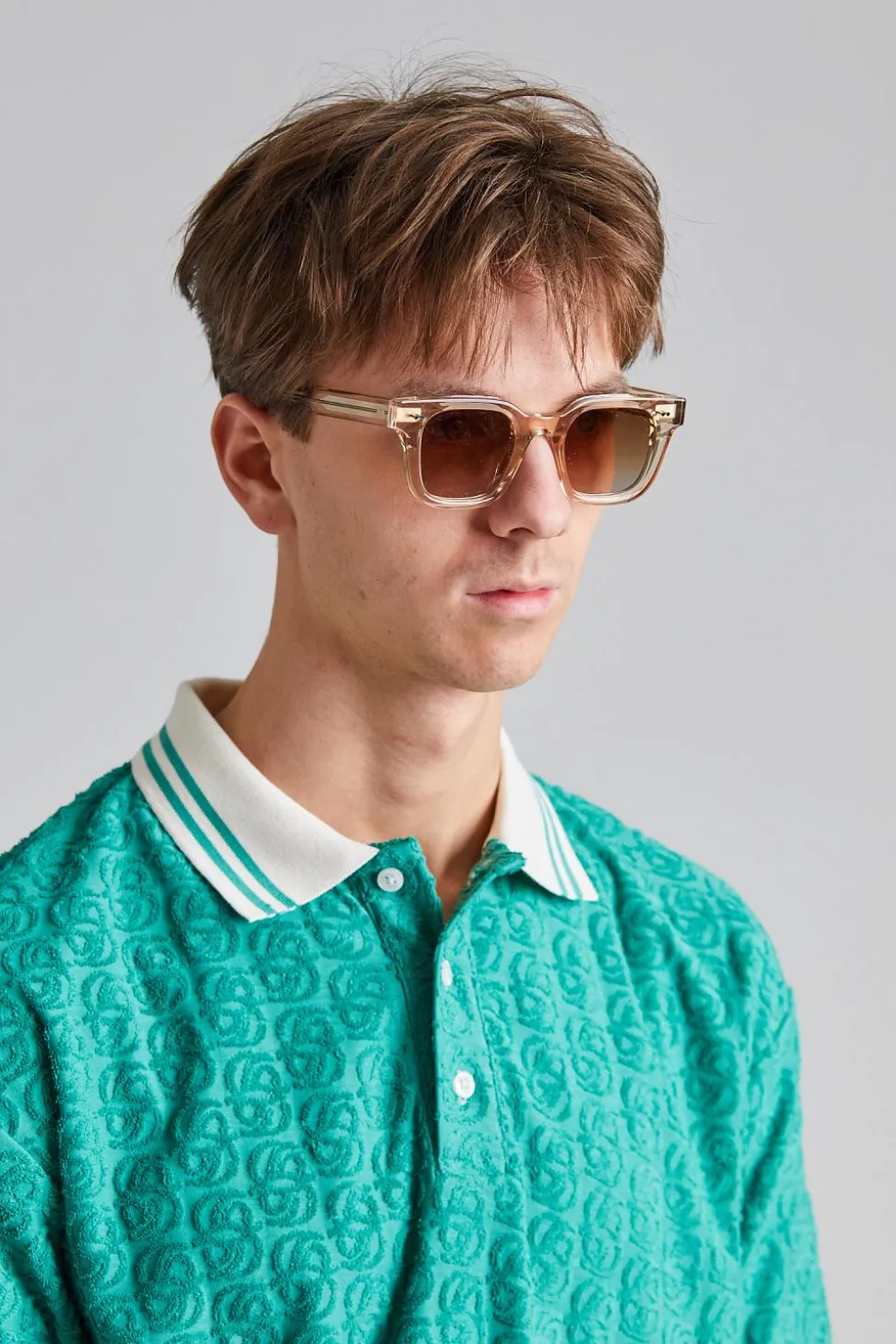 Le Polo Monogramme MC Emeraude