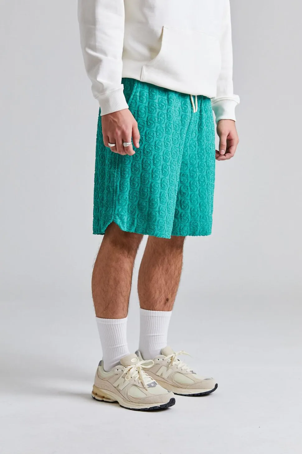 Le Short Monogramme Emeraude