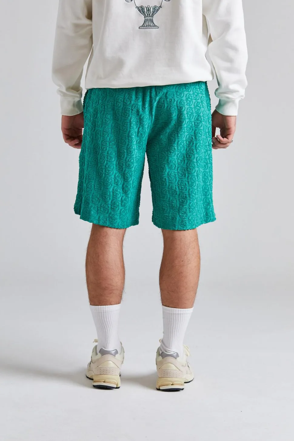 Le Short Monogramme Emeraude